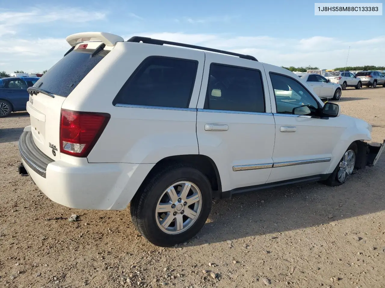 2008 Jeep Grand Cherokee Limited VIN: 1J8HS58M88C133383 Lot: 56889755