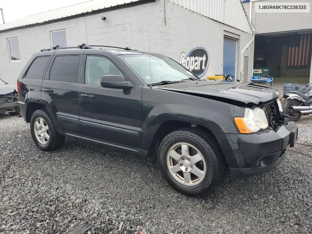 2008 Jeep Grand Cherokee Laredo VIN: 1J8GR48K78C238335 Lot: 61289735