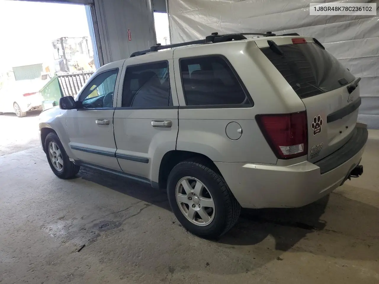 2008 Jeep Grand Cherokee Laredo VIN: 1J8GR48K78C236102 Lot: 61804085