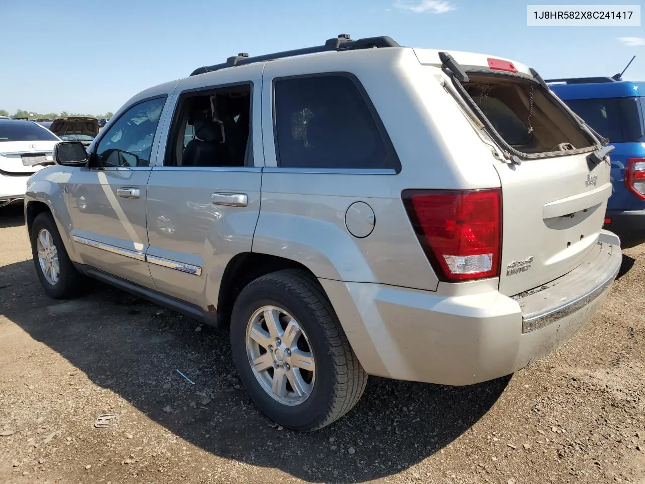 2008 Jeep Grand Cherokee Limited VIN: 1J8HR582X8C241417 Lot: 62035675