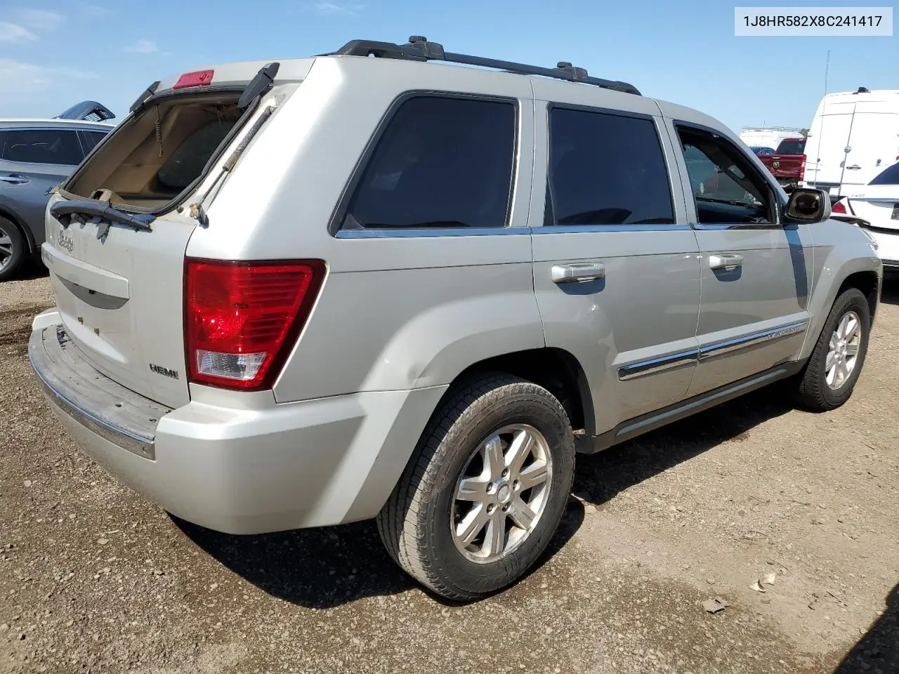 2008 Jeep Grand Cherokee Limited VIN: 1J8HR582X8C241417 Lot: 62035675