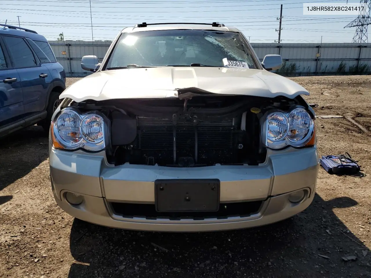 2008 Jeep Grand Cherokee Limited VIN: 1J8HR582X8C241417 Lot: 62035675