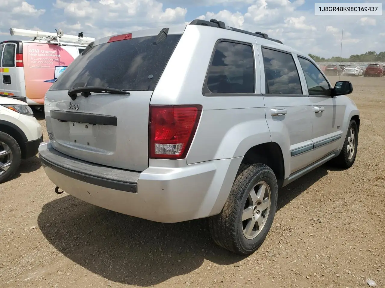 2008 Jeep Grand Cherokee Laredo VIN: 1J8GR48K98C169437 Lot: 63278355