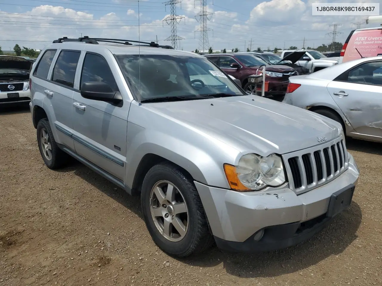 2008 Jeep Grand Cherokee Laredo VIN: 1J8GR48K98C169437 Lot: 63278355