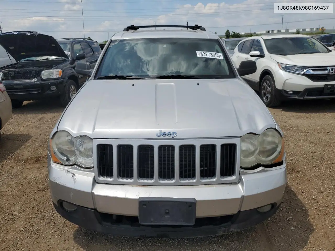 2008 Jeep Grand Cherokee Laredo VIN: 1J8GR48K98C169437 Lot: 63278355