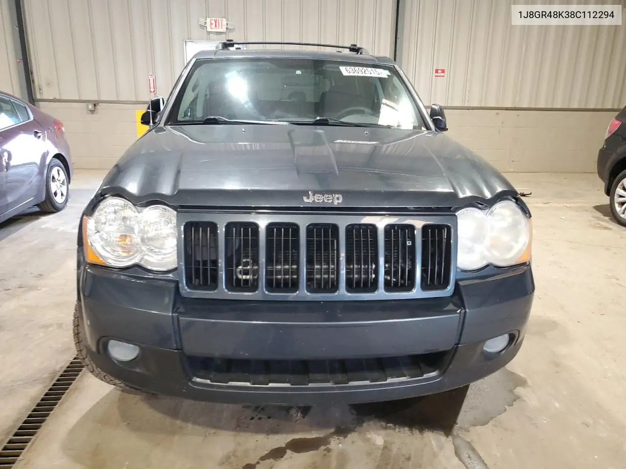 2008 Jeep Grand Cherokee Laredo VIN: 1J8GR48K38C112294 Lot: 63692515