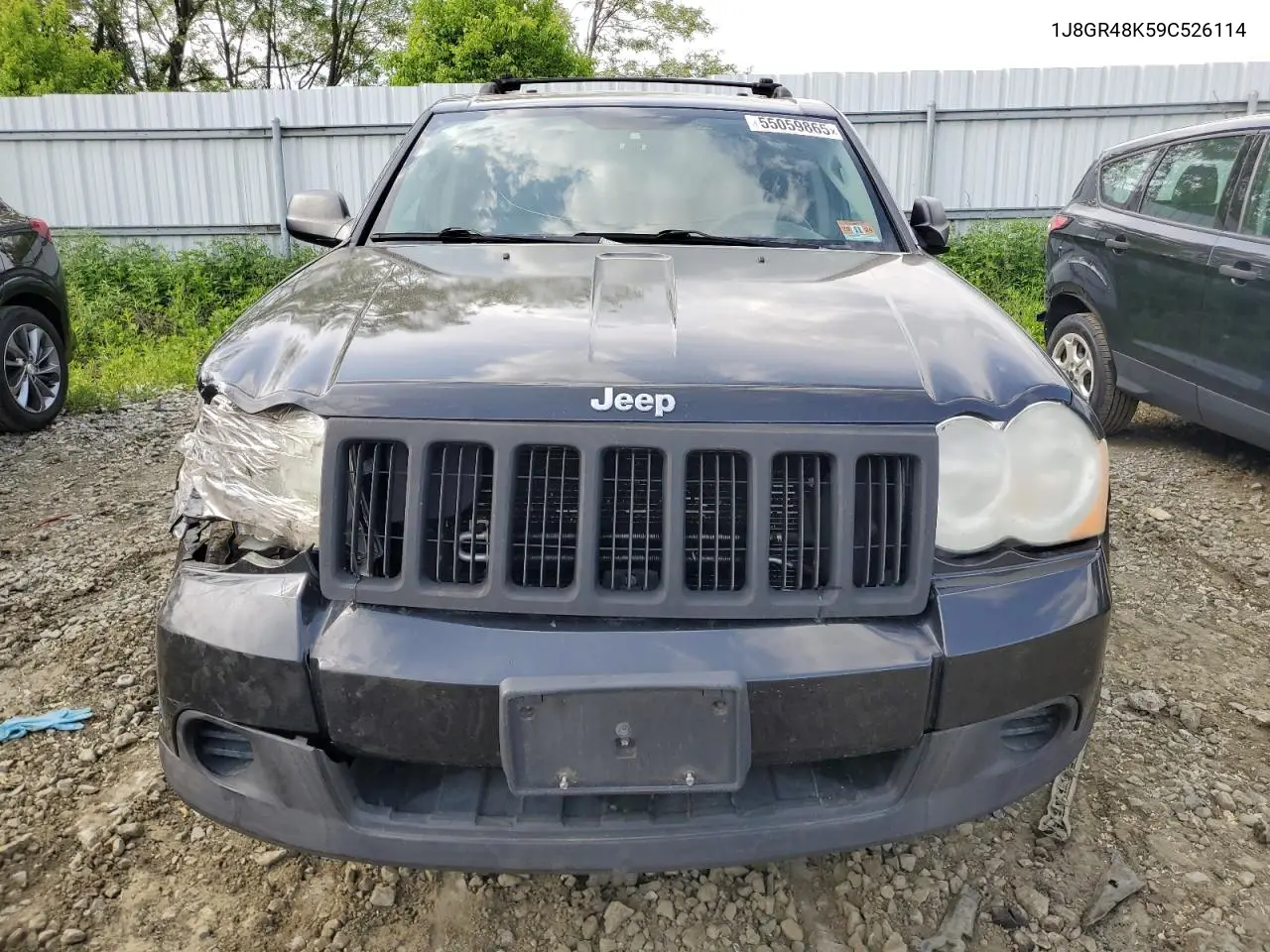2009 Jeep Grand Cherokee Laredo VIN: 1J8GR48K59C526114 Lot: 55059865