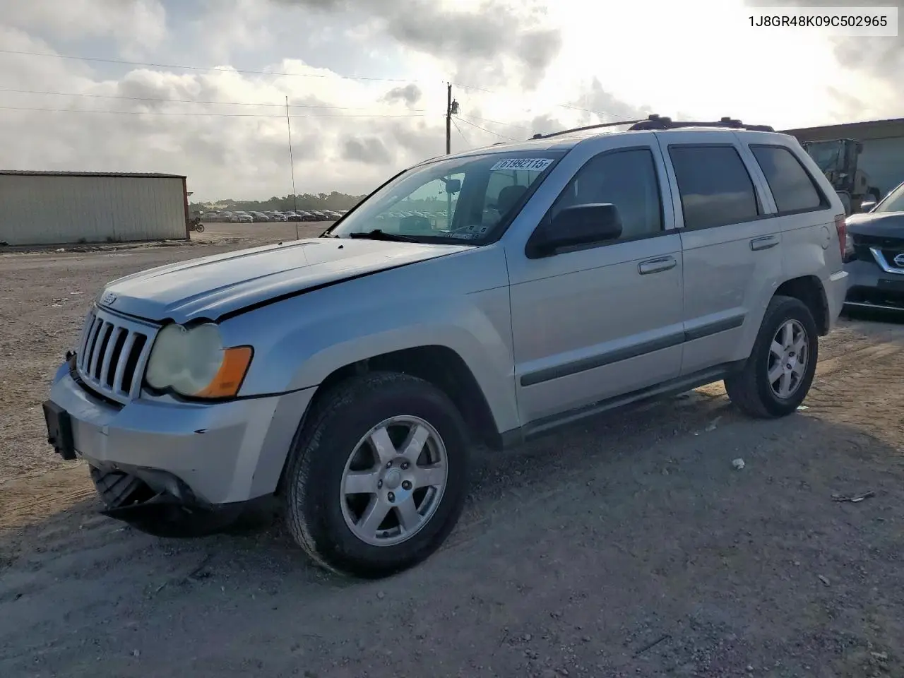 2009 Jeep Grand Cherokee Laredo VIN: 1J8GR48K09C502965 Lot: 61992115