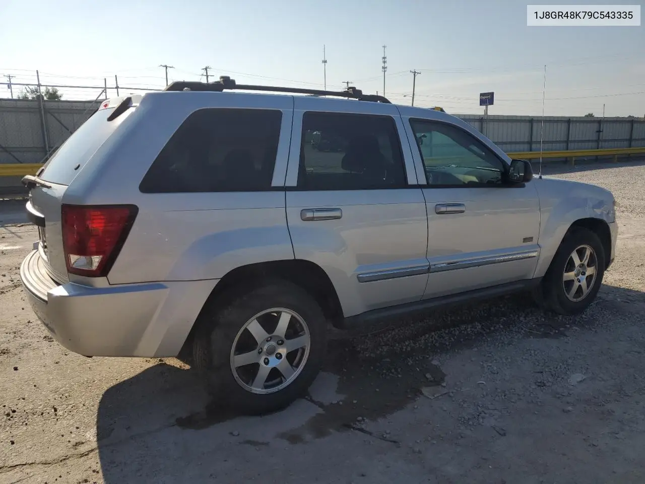 2009 Jeep Grand Cherokee Laredo VIN: 1J8GR48K79C543335 Lot: 63084805
