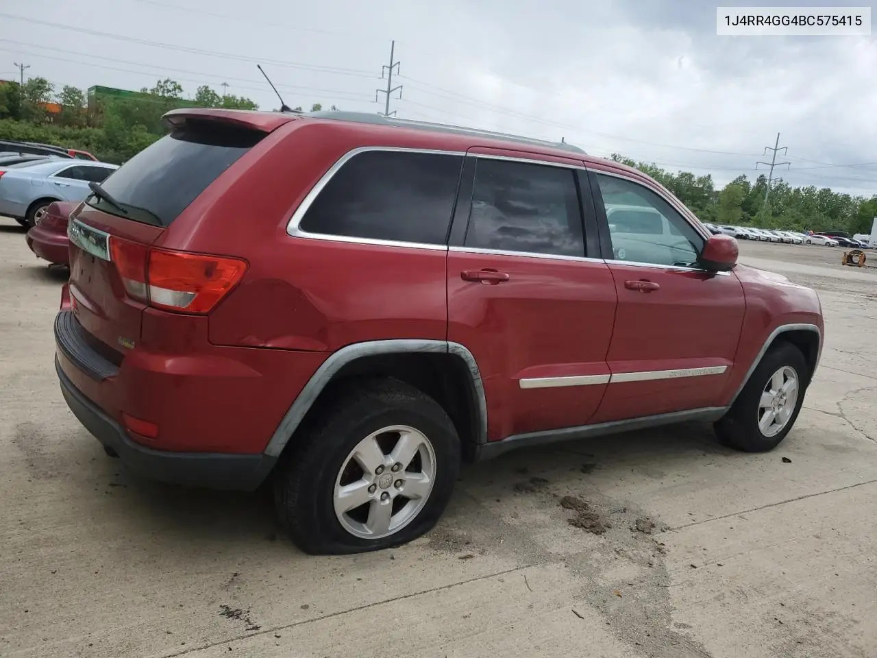2011 Jeep Grand Cherokee Laredo VIN: 1J4RR4GG4BC575415 Lot: 56660405