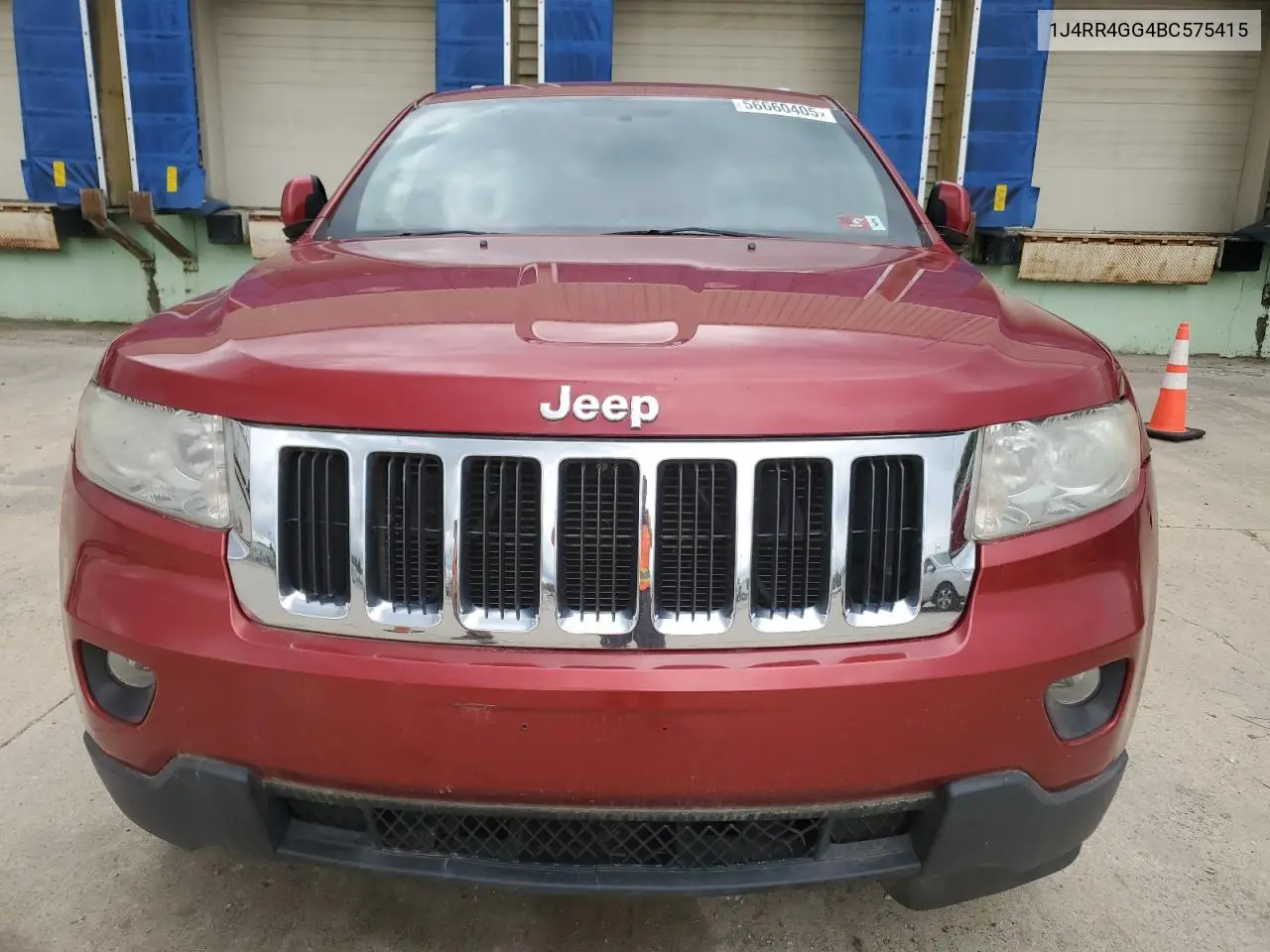 2011 Jeep Grand Cherokee Laredo VIN: 1J4RR4GG4BC575415 Lot: 56660405