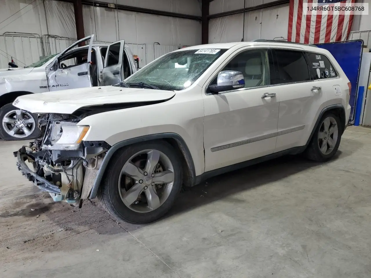 2011 Jeep Grand Cherokee Overland VIN: 1J4RR6GT5BC608768 Lot: 64141765