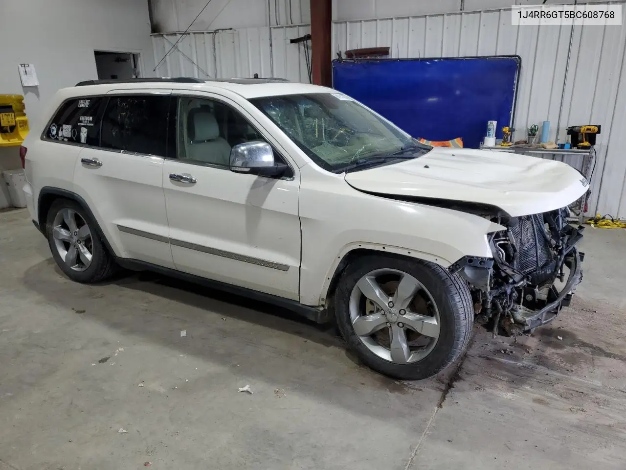 2011 Jeep Grand Cherokee Overland VIN: 1J4RR6GT5BC608768 Lot: 64141765