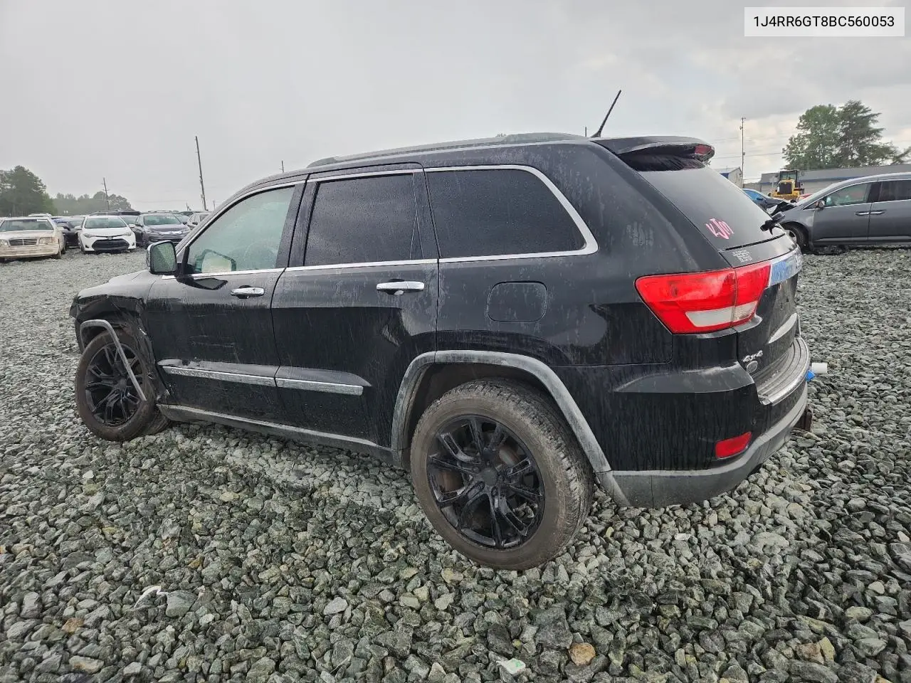 2011 Jeep Grand Cherokee Overland VIN: 1J4RR6GT8BC560053 Lot: 65797365