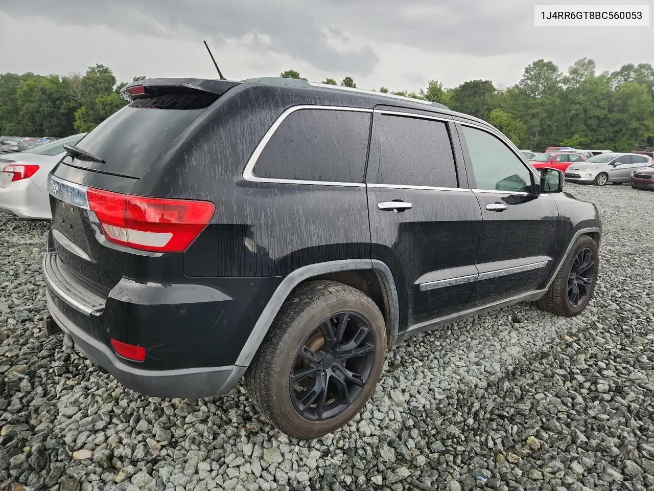 2011 Jeep Grand Cherokee Overland VIN: 1J4RR6GT8BC560053 Lot: 65797365