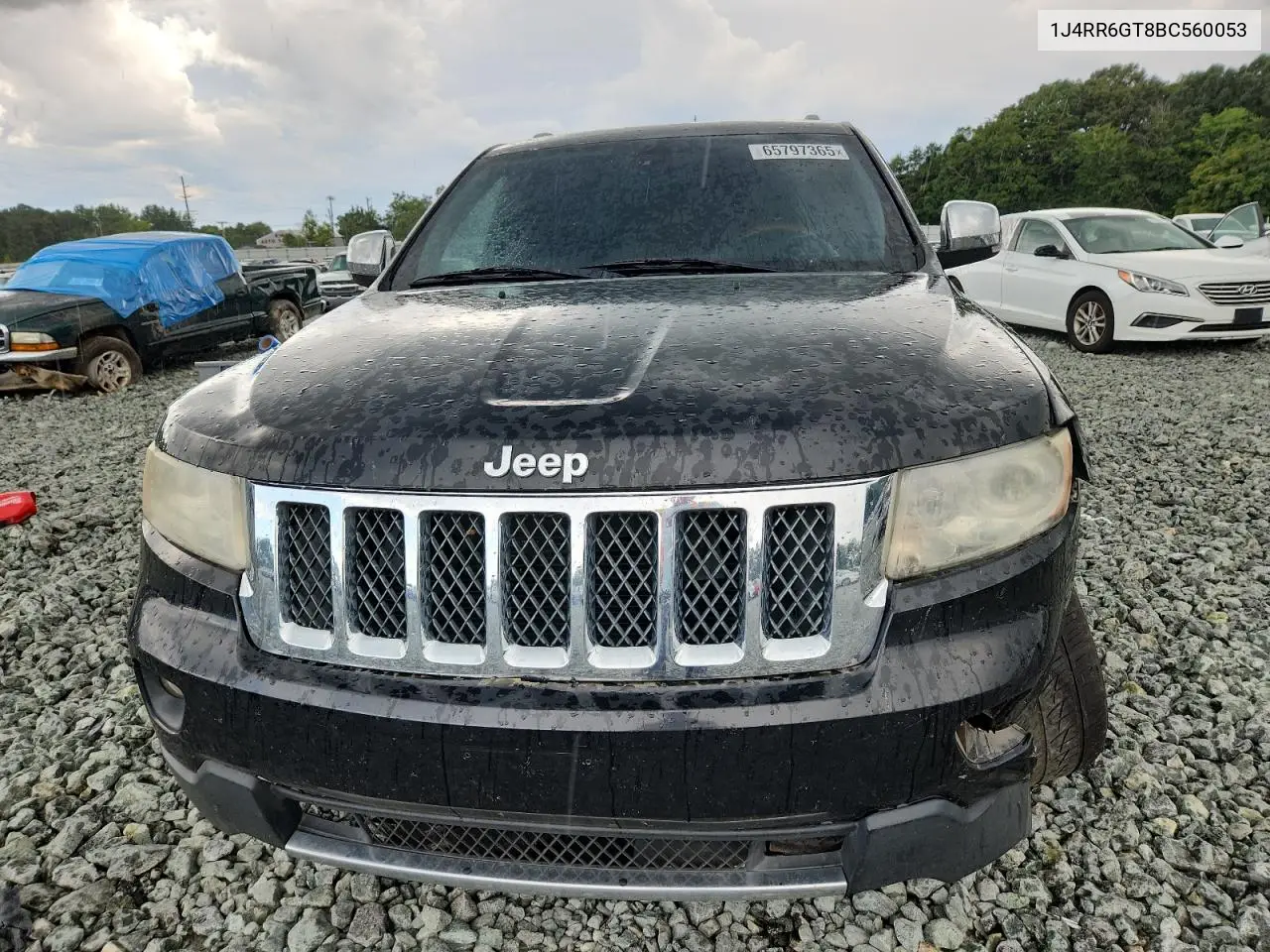 2011 Jeep Grand Cherokee Overland VIN: 1J4RR6GT8BC560053 Lot: 65797365