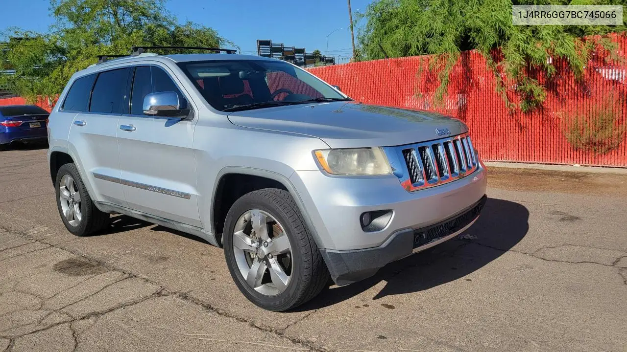 2011 Jeep Grand Cherokee Overland VIN: 1J4RR6GG7BC745066 Lot: 66415905