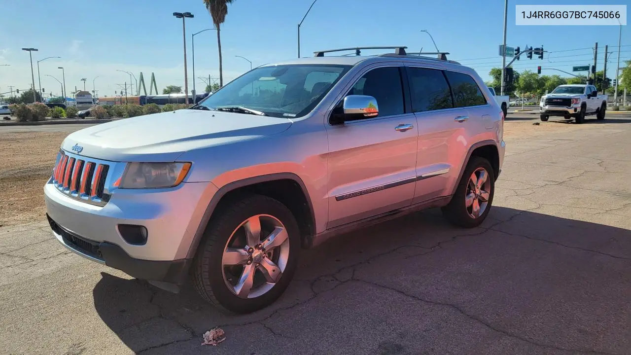 2011 Jeep Grand Cherokee Overland VIN: 1J4RR6GG7BC745066 Lot: 66415905