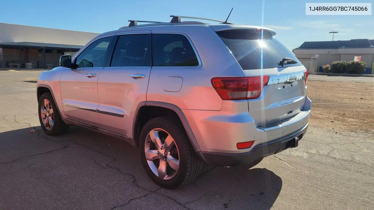 2011 Jeep Grand Cherokee Overland VIN: 1J4RR6GG7BC745066 Lot: 66415905