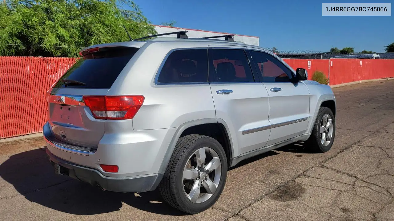 2011 Jeep Grand Cherokee Overland VIN: 1J4RR6GG7BC745066 Lot: 66415905