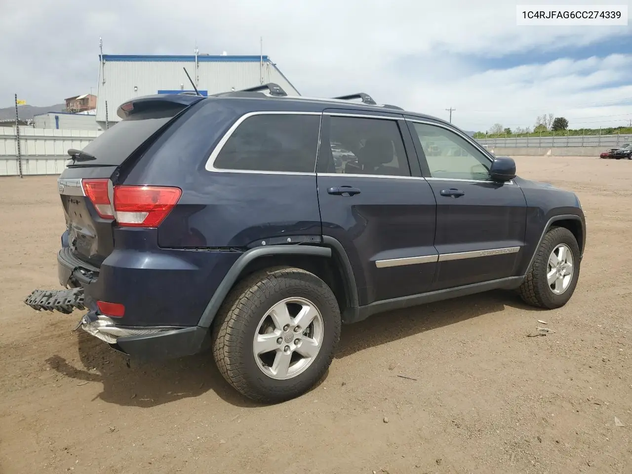 2012 Jeep Grand Cherokee Laredo VIN: 1C4RJFAG6CC274339 Lot: 56558765