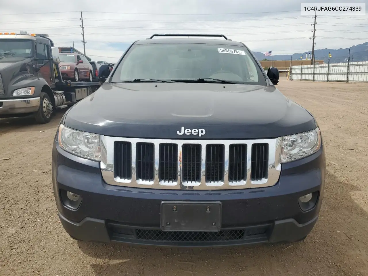 2012 Jeep Grand Cherokee Laredo VIN: 1C4RJFAG6CC274339 Lot: 56558765