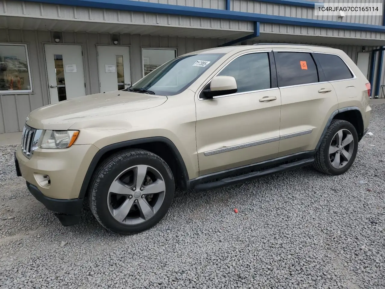 2012 Jeep Grand Cherokee Laredo VIN: 1C4RJFAG7CC165114 Lot: 56717385