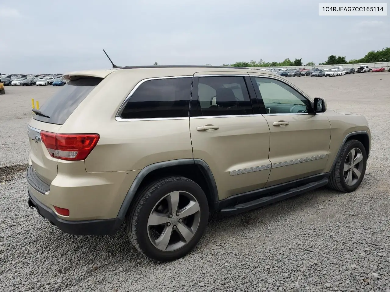 2012 Jeep Grand Cherokee Laredo VIN: 1C4RJFAG7CC165114 Lot: 56717385