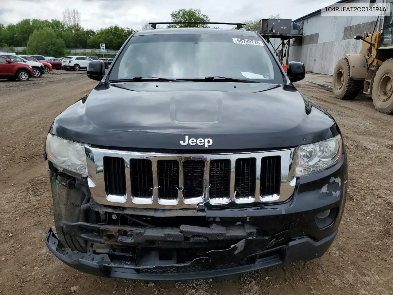 2012 Jeep Grand Cherokee Laredo VIN: 1C4RJFAT2CC145916 Lot: 56799725