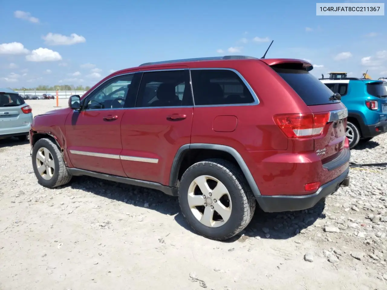 2012 Jeep Grand Cherokee Laredo VIN: 1C4RJFAT8CC211367 Lot: 56913405