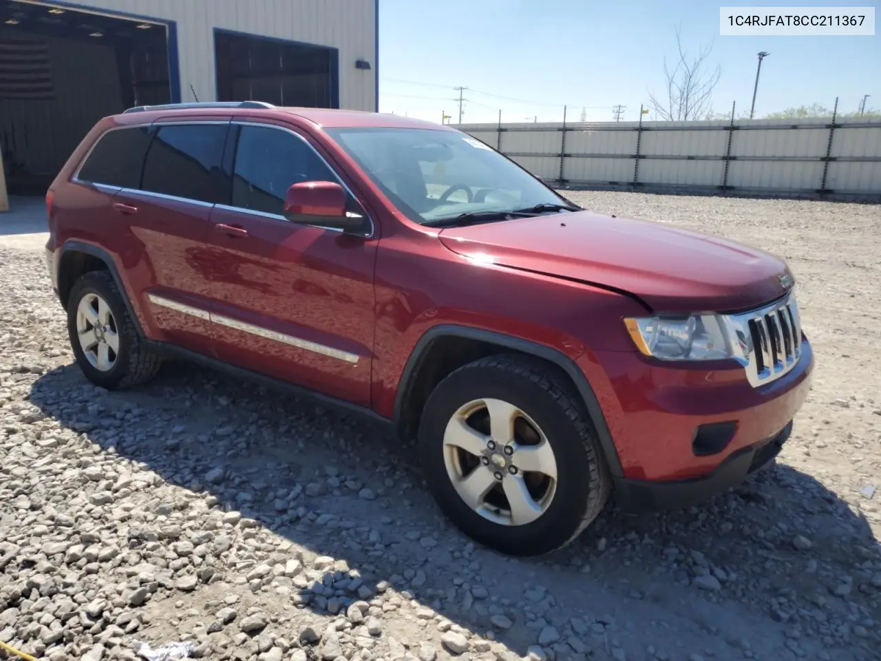 2012 Jeep Grand Cherokee Laredo VIN: 1C4RJFAT8CC211367 Lot: 56913405