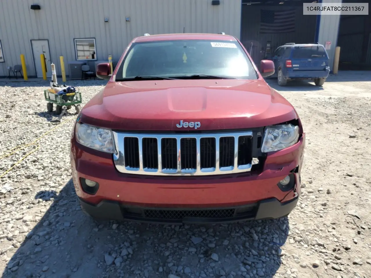 2012 Jeep Grand Cherokee Laredo VIN: 1C4RJFAT8CC211367 Lot: 56913405
