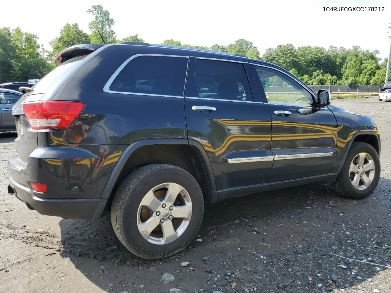 2012 Jeep Grand Cherokee Overland VIN: 1C4RJFCGXCC178212 Lot: 59129915