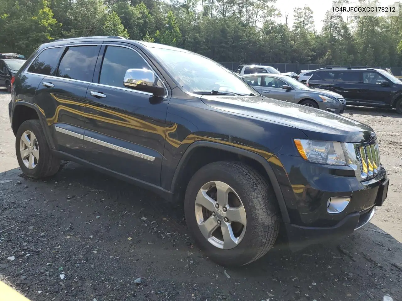 2012 Jeep Grand Cherokee Overland VIN: 1C4RJFCGXCC178212 Lot: 59129915