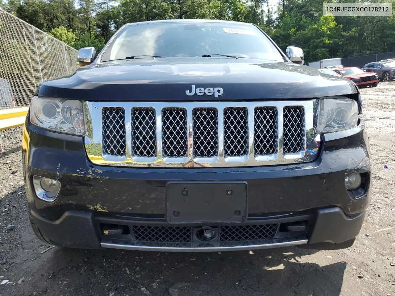 2012 Jeep Grand Cherokee Overland VIN: 1C4RJFCGXCC178212 Lot: 59129915