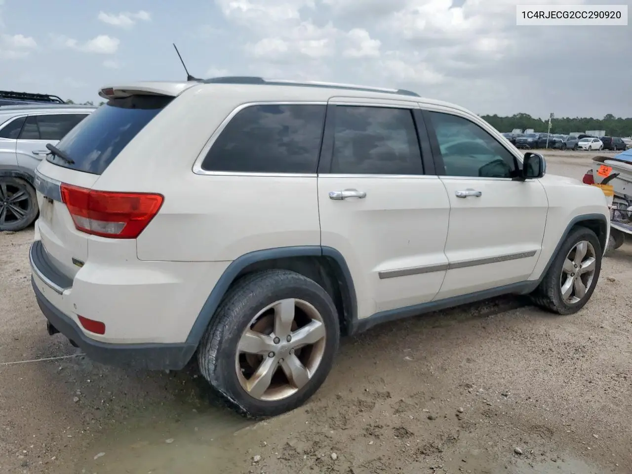 2012 Jeep Grand Cherokee Overland VIN: 1C4RJECG2CC290920 Lot: 62533575