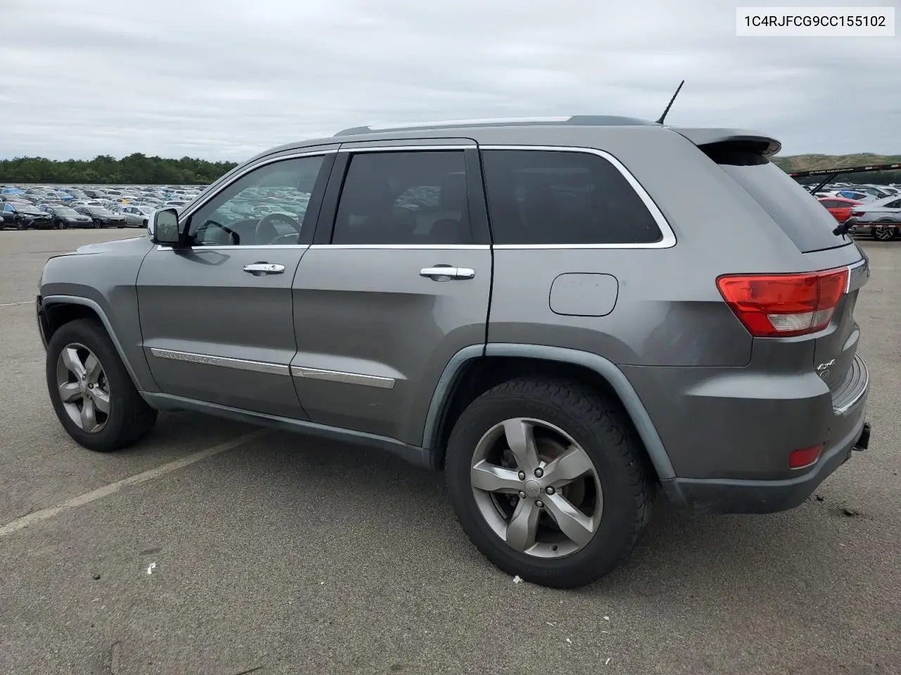 2012 Jeep Grand Cherokee Overland VIN: 1C4RJFCG9CC155102 Lot: 62566985