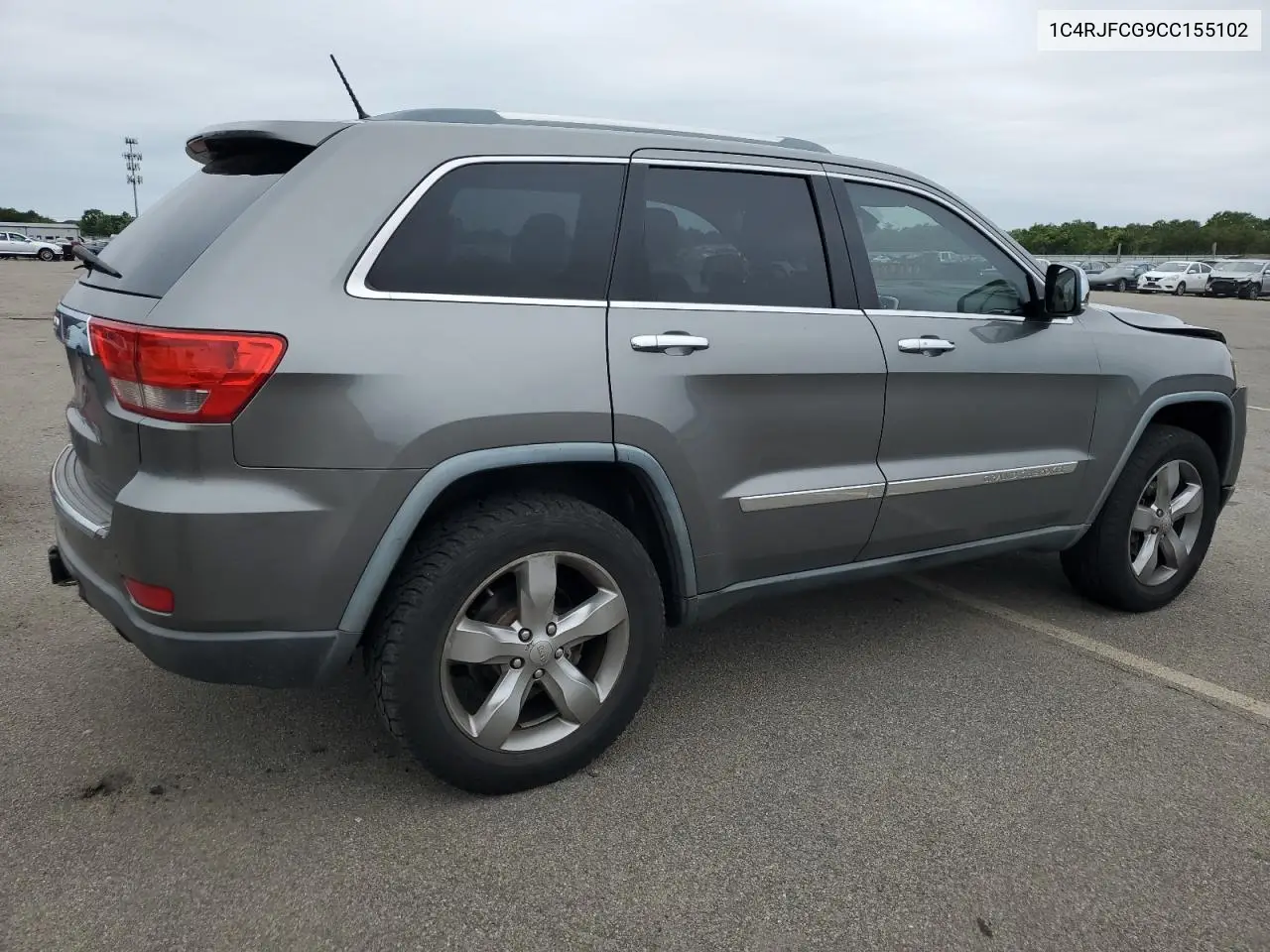 2012 Jeep Grand Cherokee Overland VIN: 1C4RJFCG9CC155102 Lot: 62566985