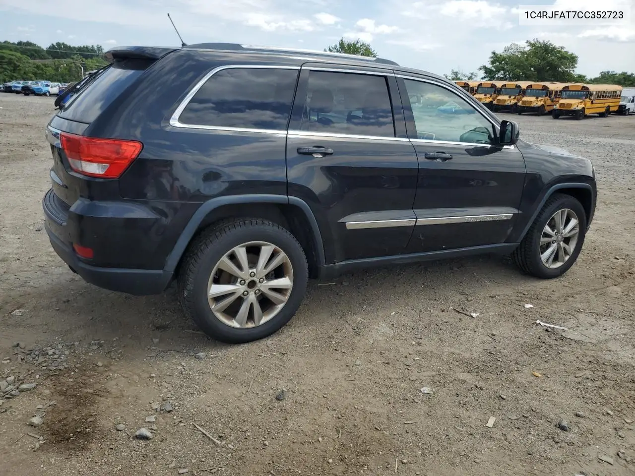 2012 Jeep Grand Cherokee Laredo VIN: 1C4RJFAT7CC352723 Lot: 65296315