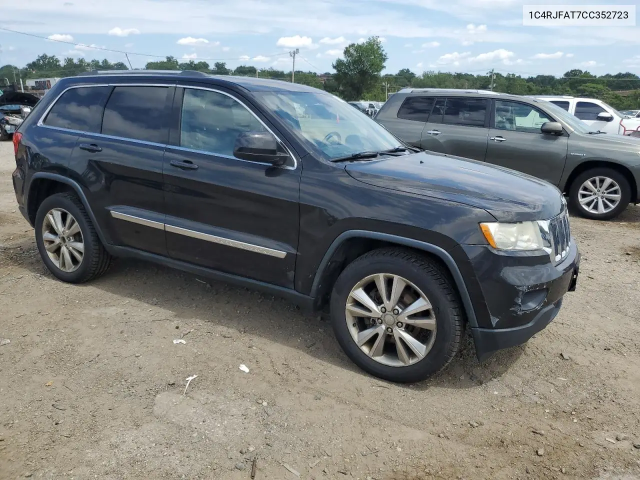 2012 Jeep Grand Cherokee Laredo VIN: 1C4RJFAT7CC352723 Lot: 65296315