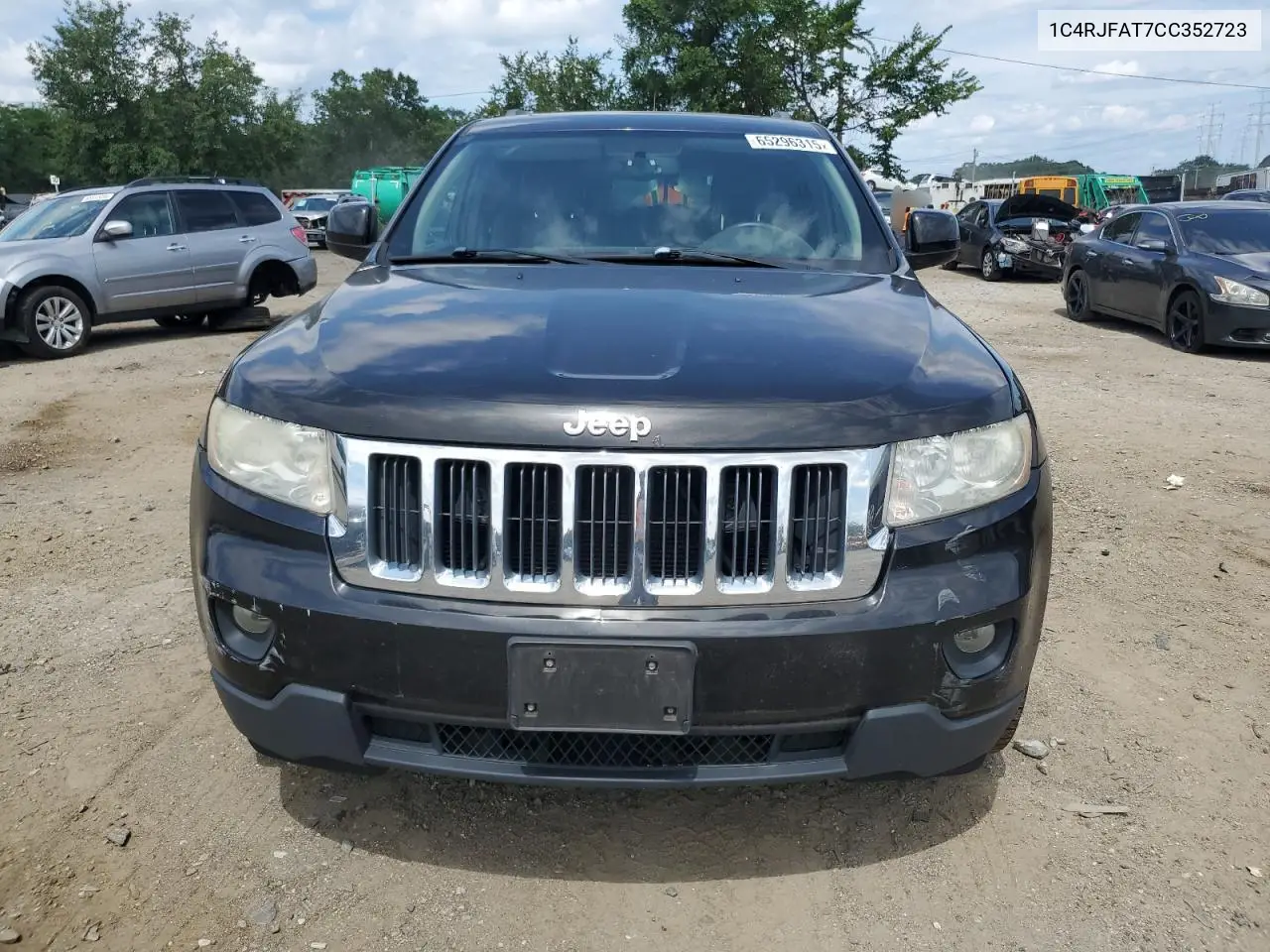 2012 Jeep Grand Cherokee Laredo VIN: 1C4RJFAT7CC352723 Lot: 65296315