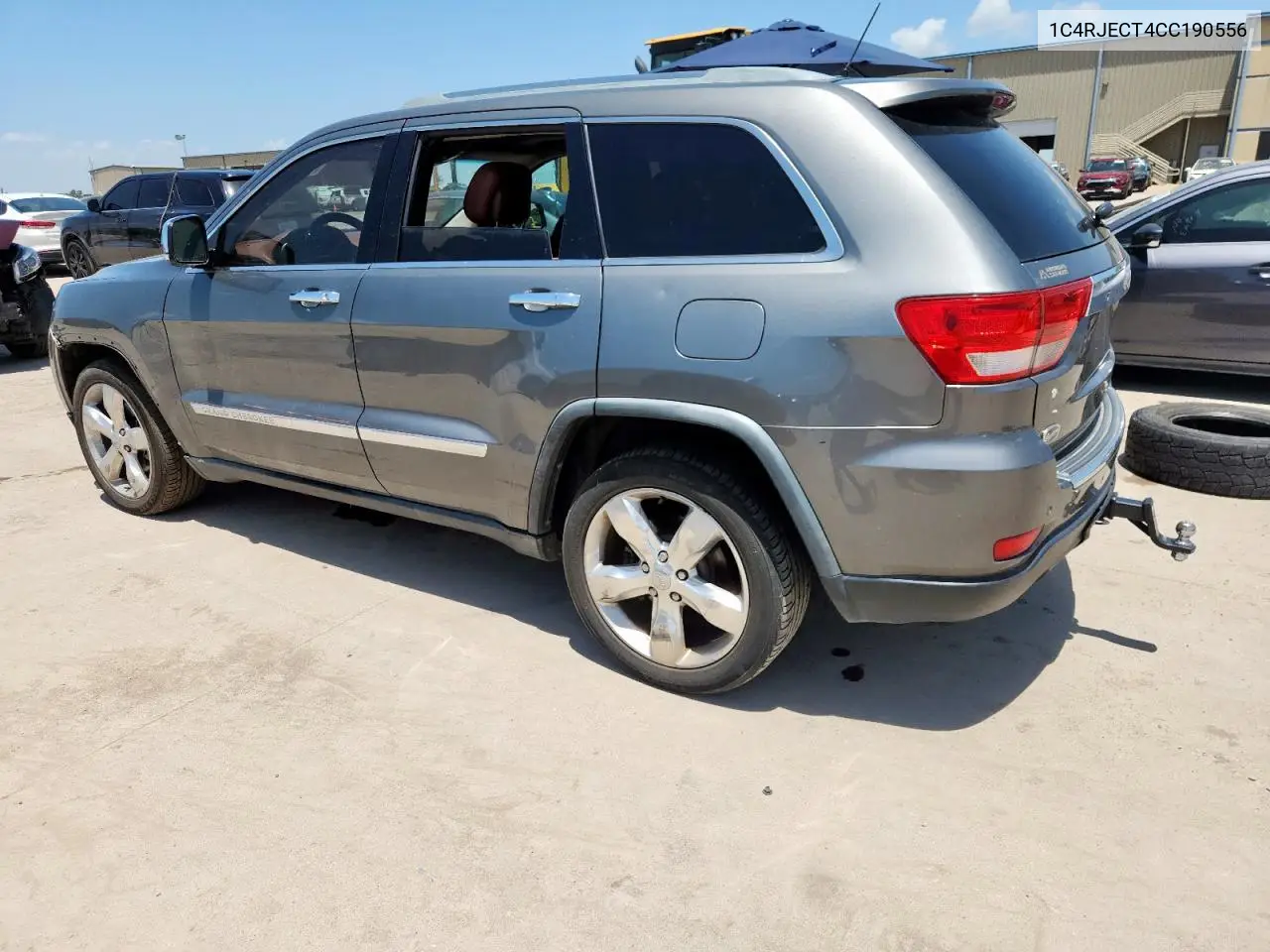 2012 Jeep Grand Cherokee Overland VIN: 1C4RJECT4CC190556 Lot: 65435285