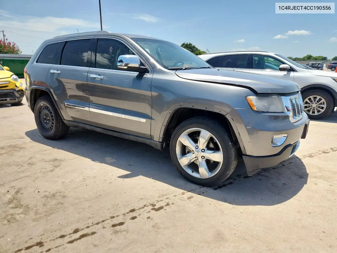 2012 Jeep Grand Cherokee Overland VIN: 1C4RJECT4CC190556 Lot: 65435285