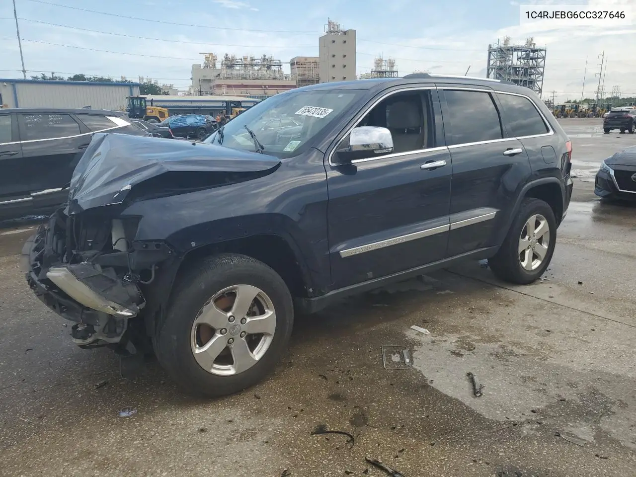 2012 Jeep Grand Cherokee Limited VIN: 1C4RJEBG6CC327646 Lot: 65470135