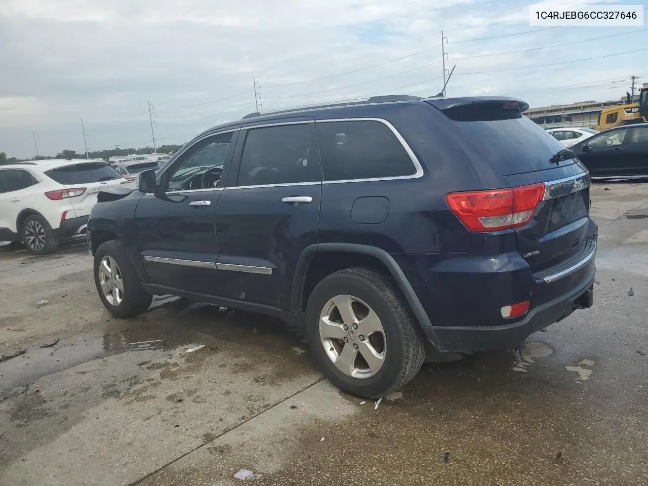 2012 Jeep Grand Cherokee Limited VIN: 1C4RJEBG6CC327646 Lot: 65470135