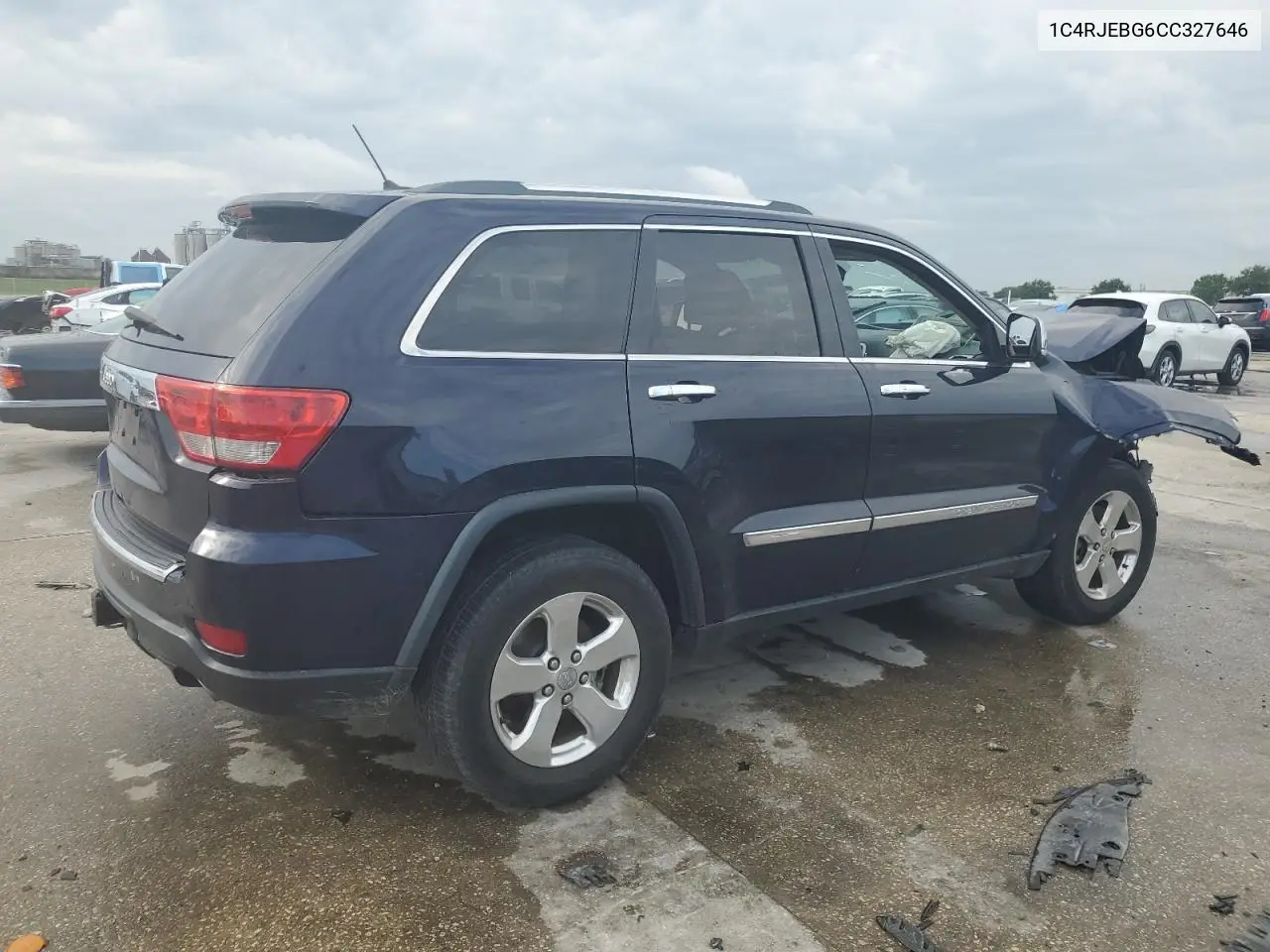2012 Jeep Grand Cherokee Limited VIN: 1C4RJEBG6CC327646 Lot: 65470135