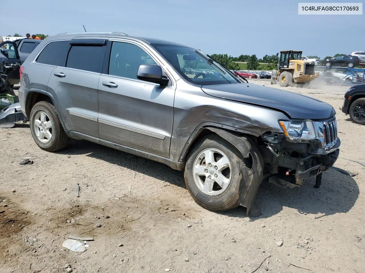2012 Jeep Grand Cherokee Laredo VIN: 1C4RJFAG8CC170693 Lot: 65723365