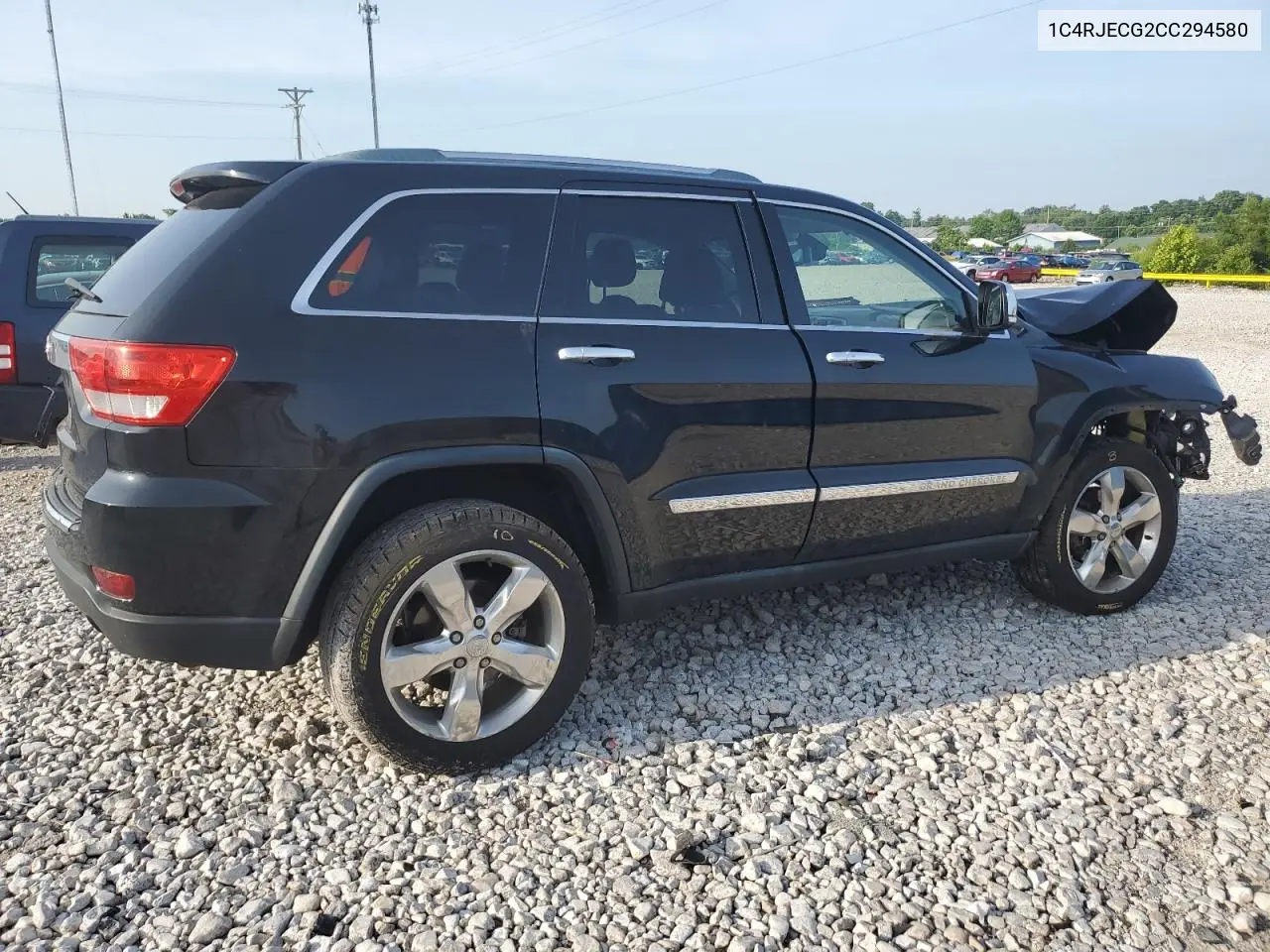 2012 Jeep Grand Cherokee Overland VIN: 1C4RJECG2CC294580 Lot: 65778495