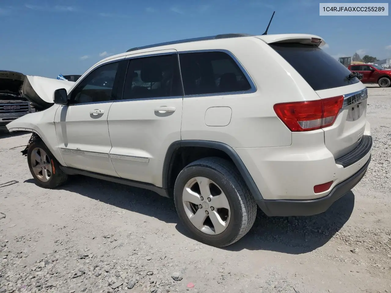 1C4RJFAGXCC255289 2012 Jeep Grand Cherokee Laredo