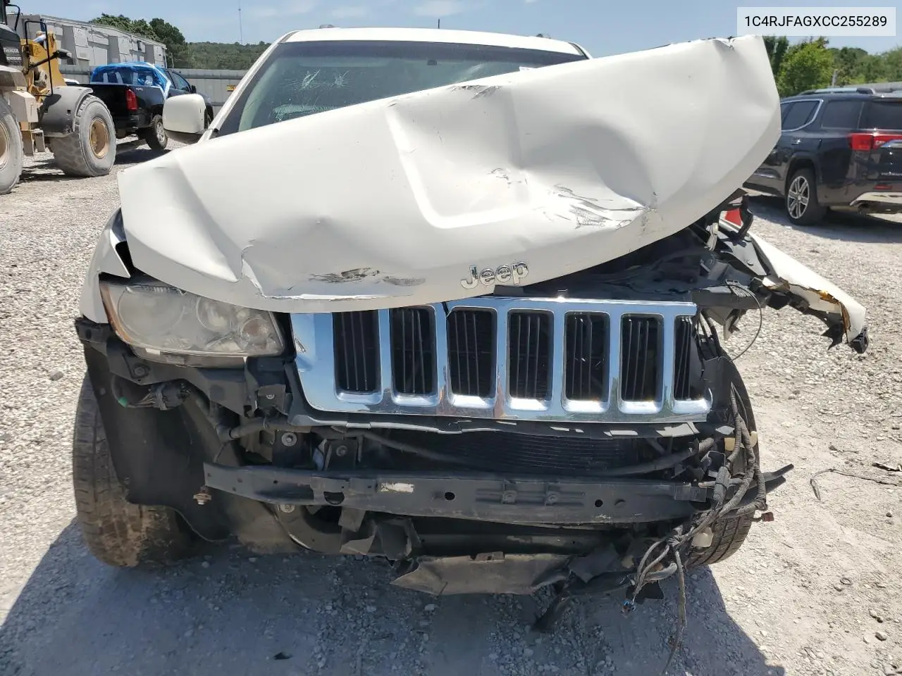 1C4RJFAGXCC255289 2012 Jeep Grand Cherokee Laredo